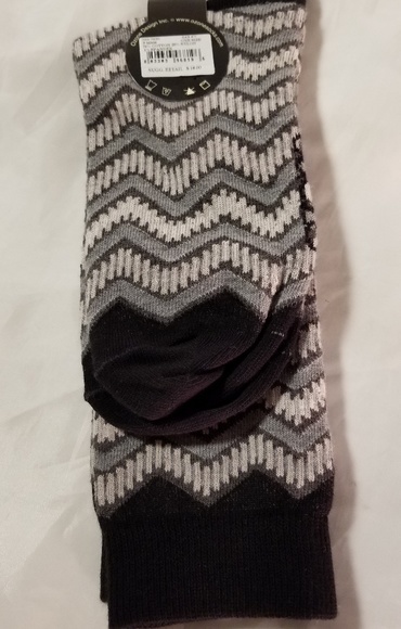 New OZONE SOCKS Black Grey Train Track Stripes - Picture 3 of 6